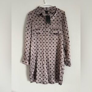 Club Monaco eloise dress robe lilac